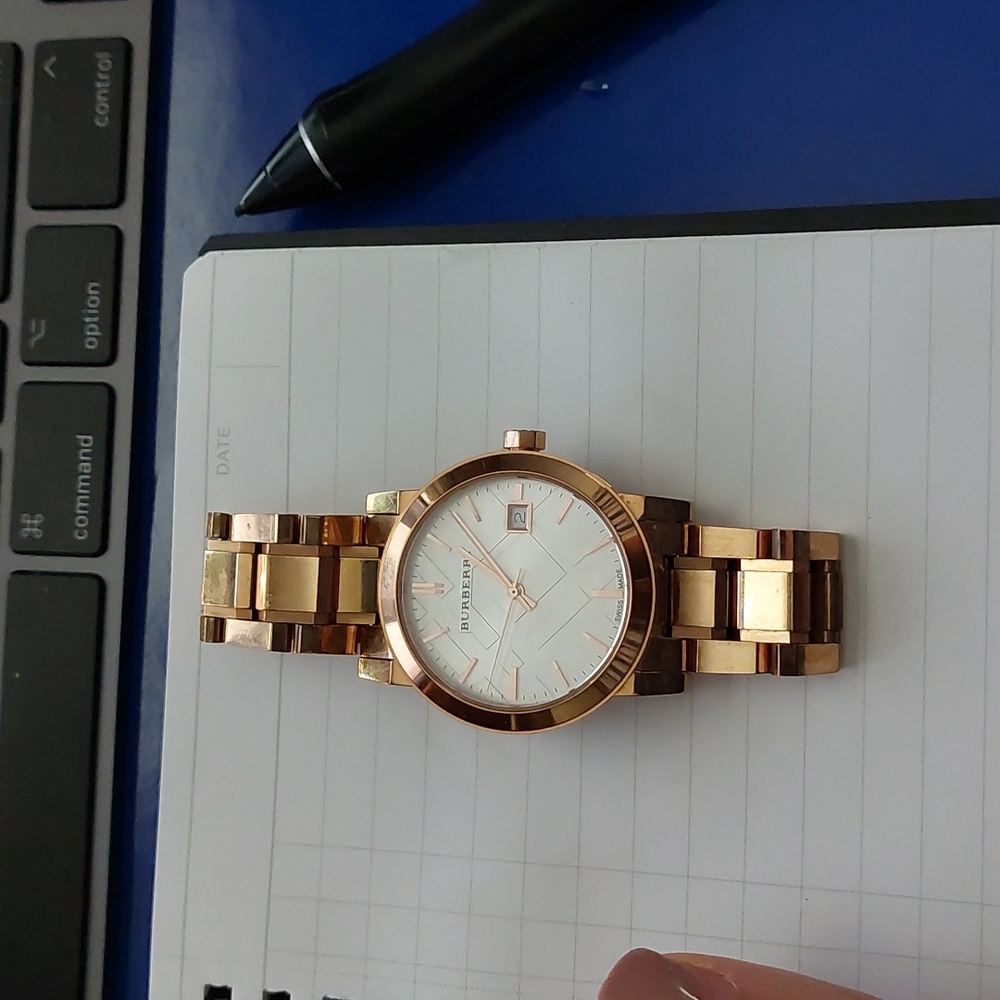 Burberry Copper Gold Watch